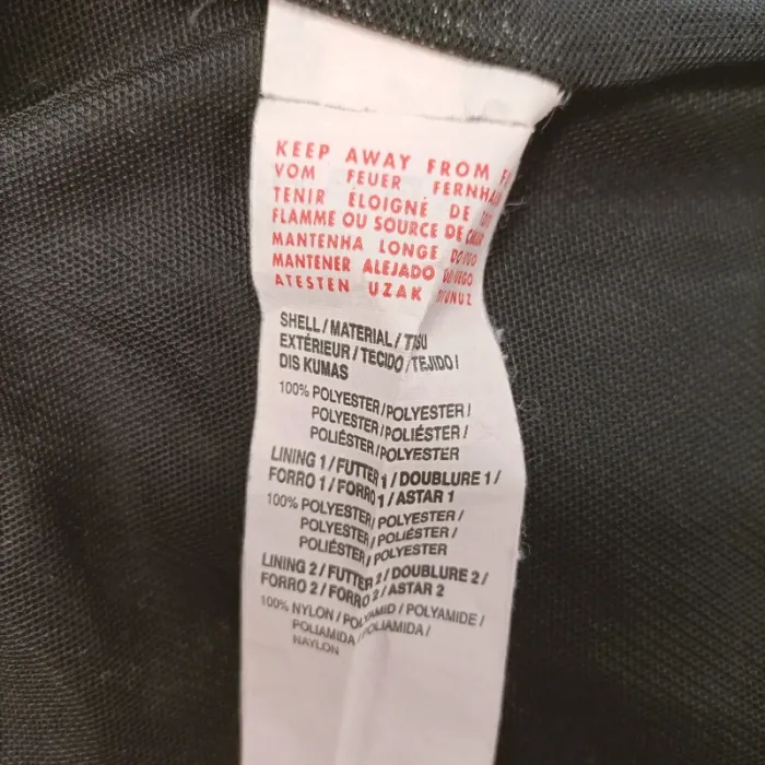 Veste de sport Puma noire à logo répété - Taille XL - A197 - photo numéro 10