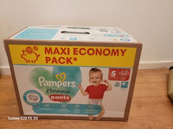 Un paquet pampers harmonie taille 5