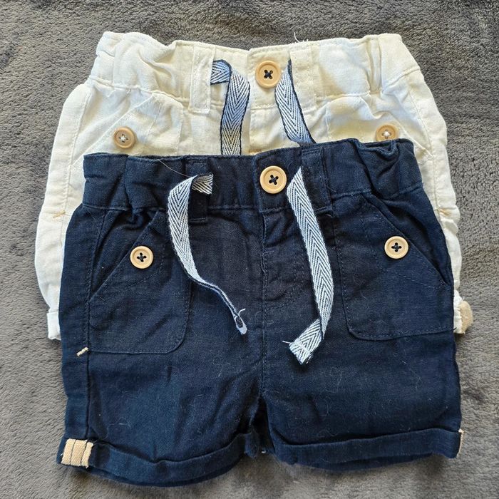 Short ɓébé effet lin