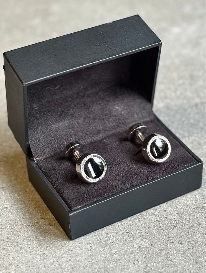 Boutons de manchette ronds Hugo Boss - photo numéro 2
