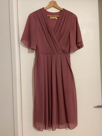 Robe légère mauve