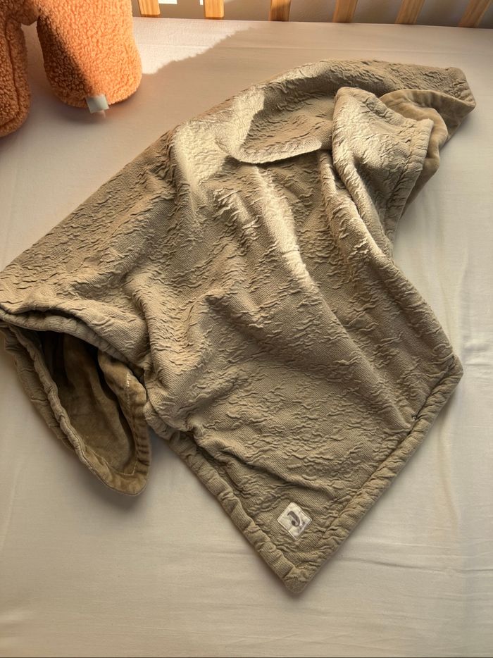 Couverture pour bébé Jollein Vert Olive 75x100 cm - photo numéro 2