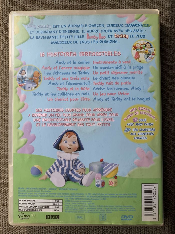 Dvd Andy Pandy - photo numéro 3