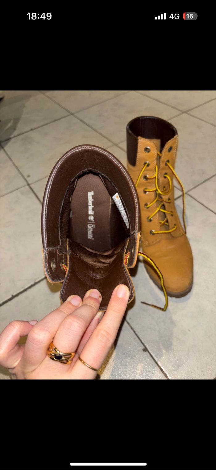 Bottines à talon timberland - photo numéro 4