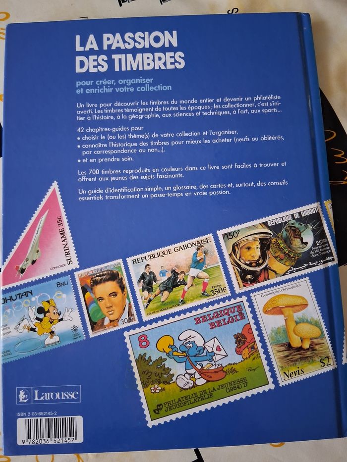 Livre la passion des timbres - photo numéro 2