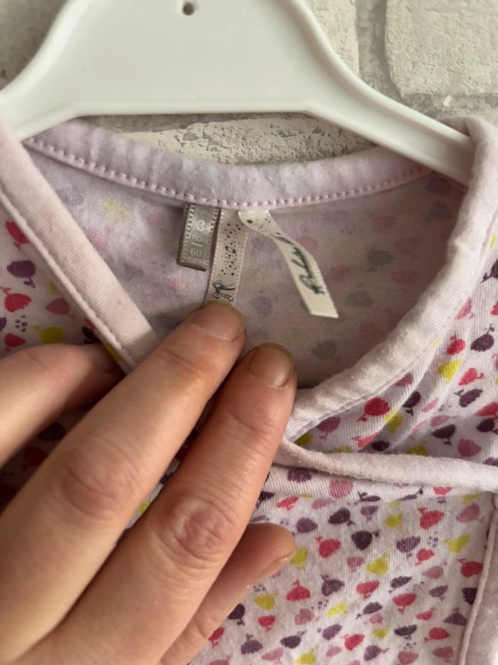 Ensemble robe et body orchestra taille 3 mois - photo numéro 4