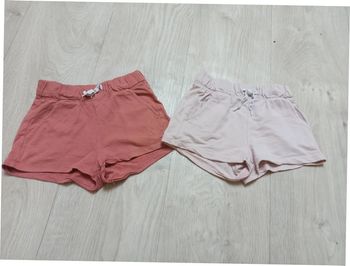 Lot 2 shorts coton 12 ans h et m