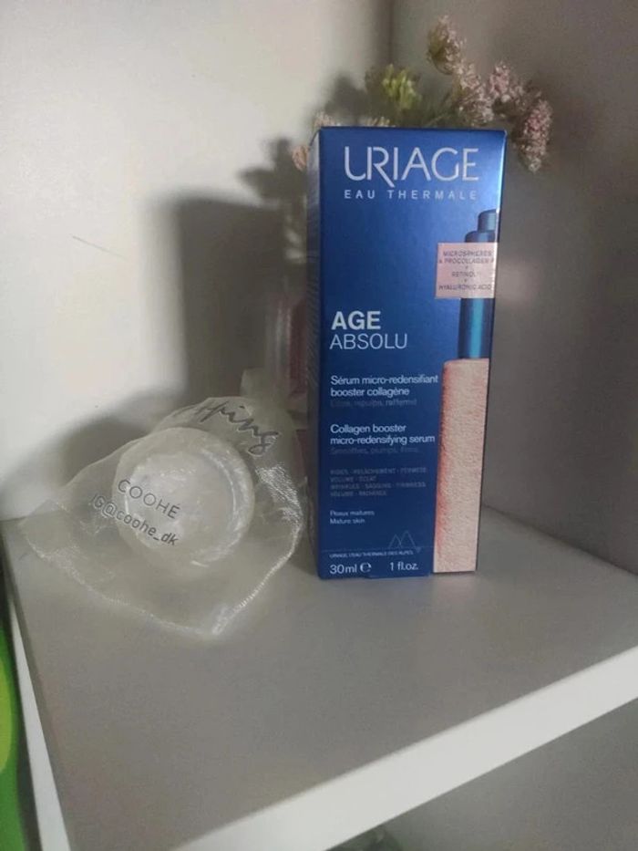 Uriage sérum âge absolu + ventouse