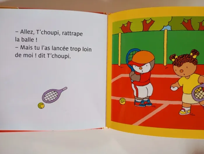 T'choupi fait du tennis - photo numéro 4