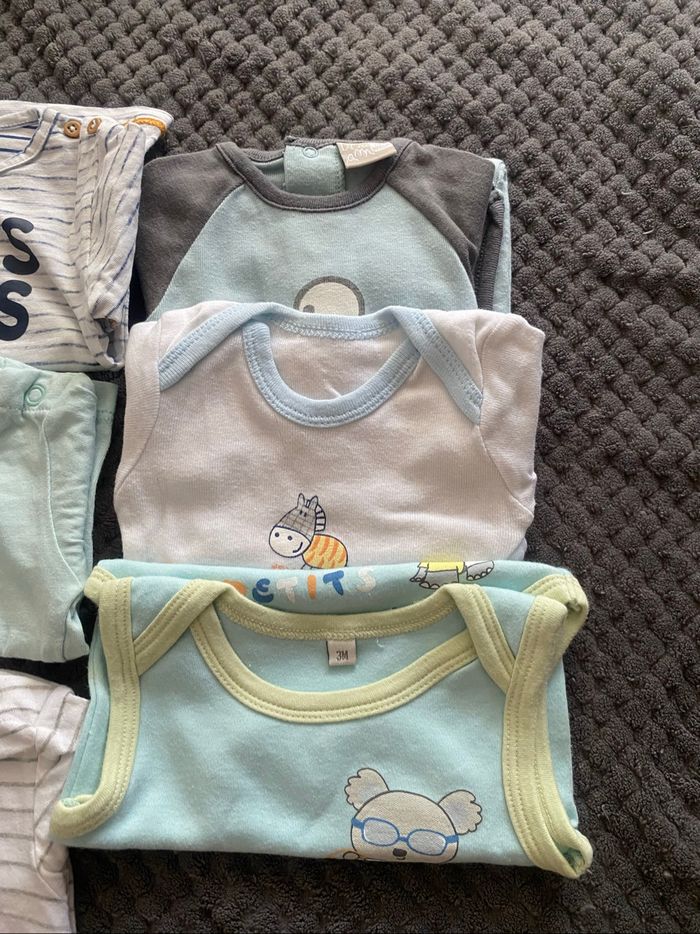 Lot vêtements été bébé garçon 3 mois - photo numéro 4