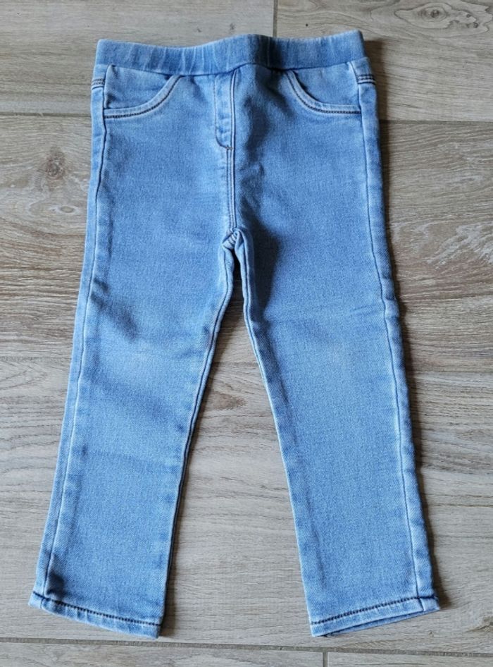 Ensemble pull col Claudine et jeans taille 36 mois - photo numéro 5