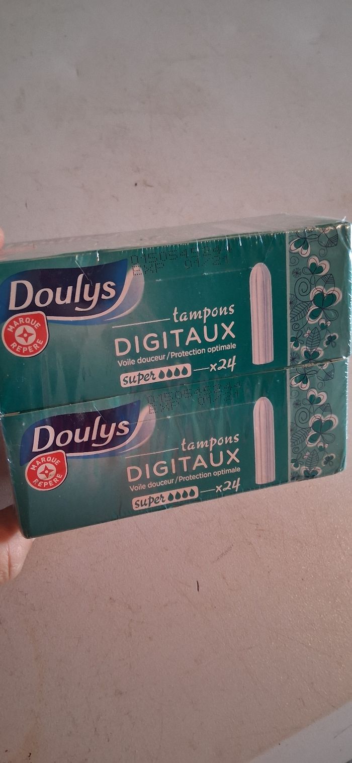 Tampons hygiéniques