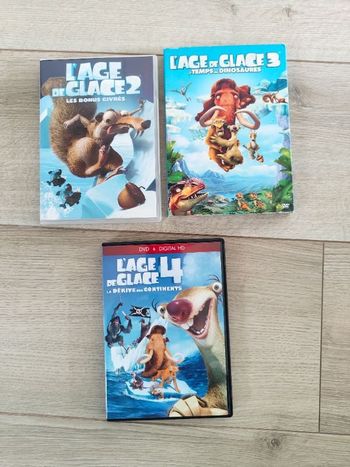 Lot DVD (l'âge de glace)