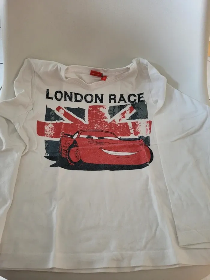 Lot tee-shirts manches longues garçon diverses marques - photo numéro 2