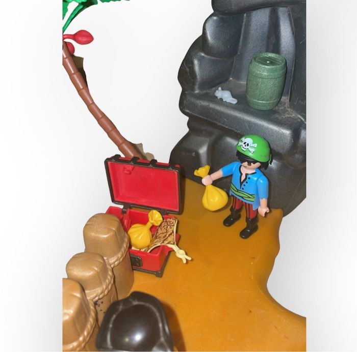 Île pirate playmobil transportable - photo numéro 4