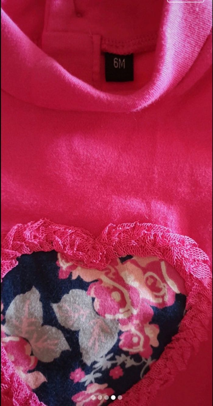 Ensemble 2 pièces fille 6 mois neuf - photo numéro 4
