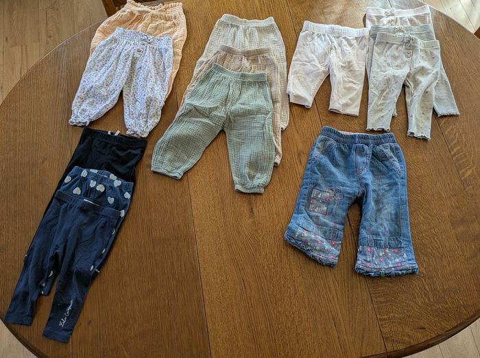 Lot vêtements fille 12mois - photo numéro 2