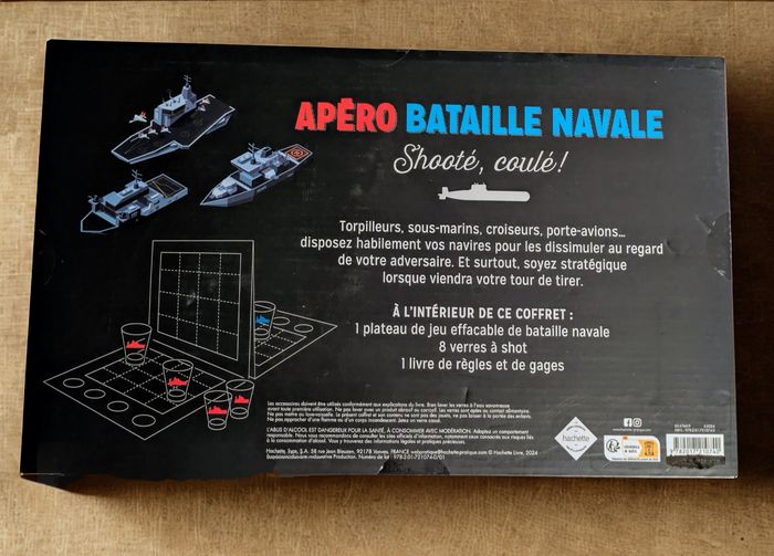 Jeu Apéro Bataille navale - photo numéro 2