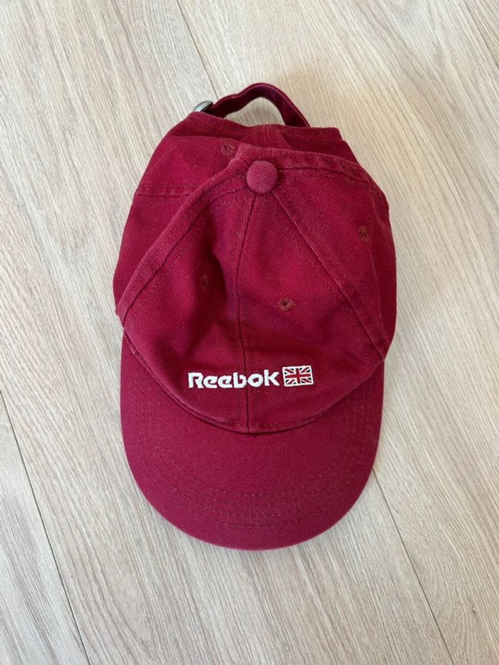 Casquette Vintage Reebok bordeaux – très bon état