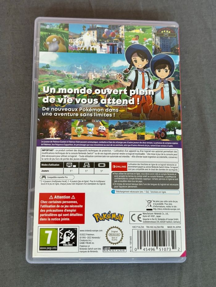Pokémon écarlate switch - photo numéro 3