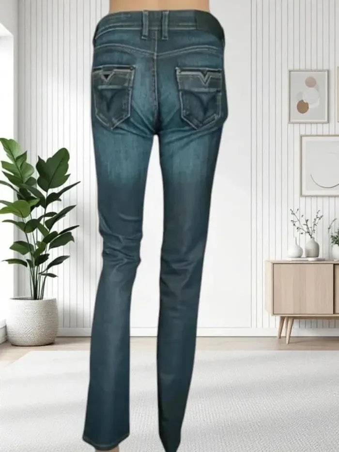 Jean Kaporal modéle aud ,coupe regular ,taille basse ,stretch - photo numéro 6