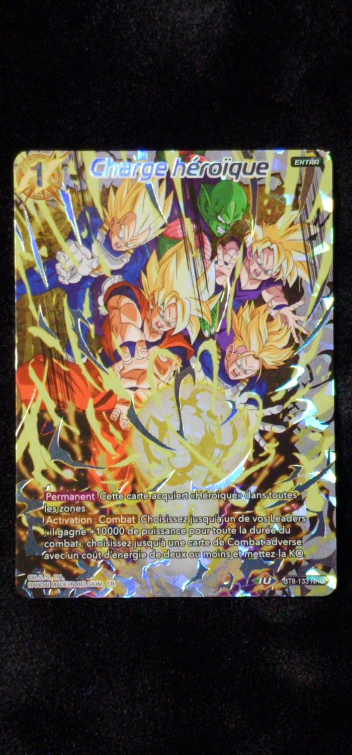 Carte dragon ball card game fr