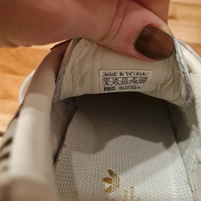 Superstar blanche zébrée 🦓 - photo numéro 6