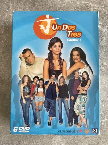 Coffret 6 DVD  un, dos , tres saison 2 l'intégrale en français.