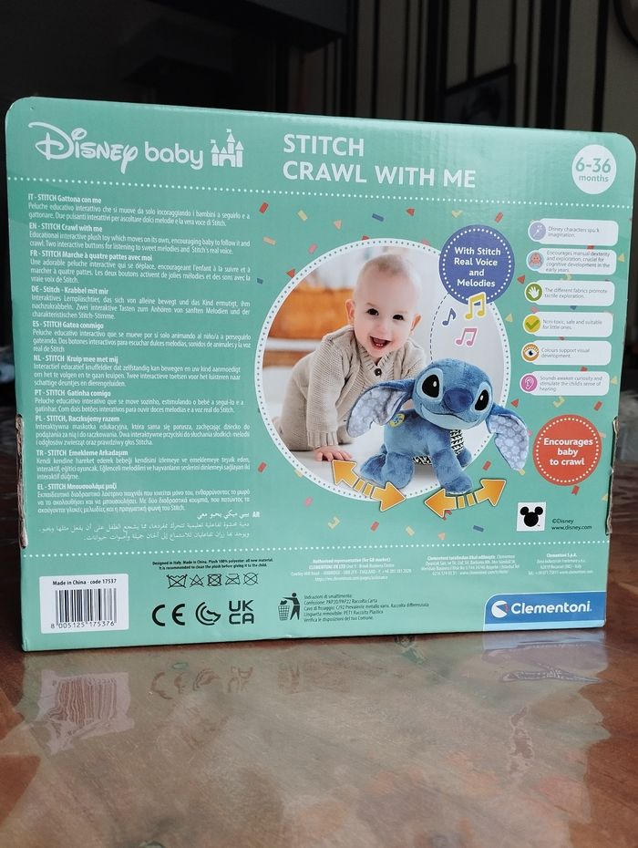 Peluche interactive - Stitch marche avec moi - photo numéro 2
