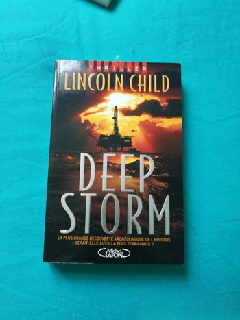 Deep Storm (Grand Format) -  Lincoln Child - Michel Lafont