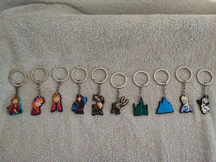 Porte clé reine des neiges