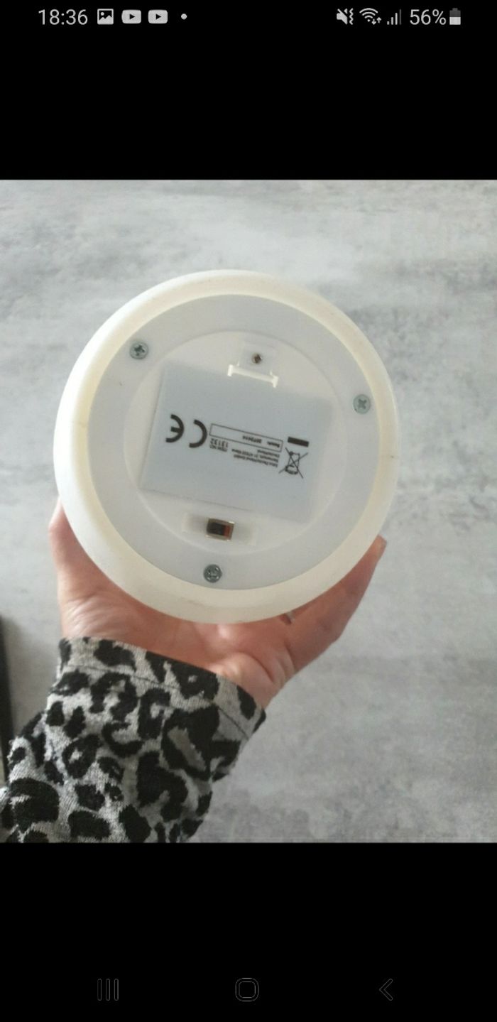 Veilleuse œuf multicolore - photo numéro 3