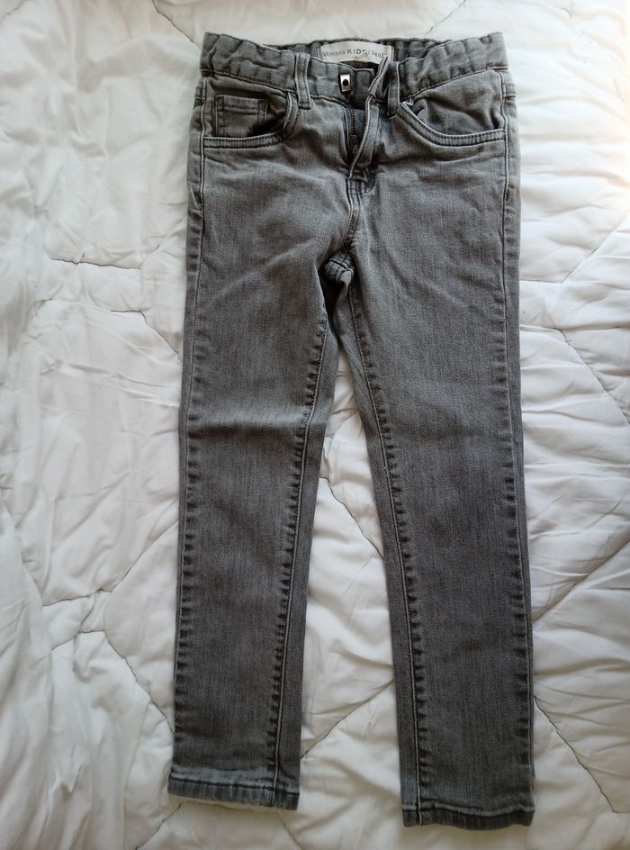 Pantalon 6 ans Monoprix jean gris clair