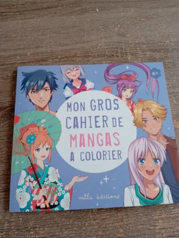 Coloriage Manga NEUF