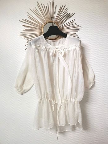 Magnifique blouse en 100% soie 😍 Sandro Paris | Taille 38/40