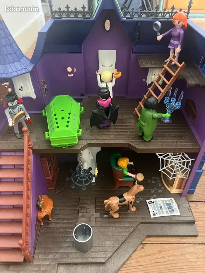Maison hantée playmobil scooby doo - photo numéro 4