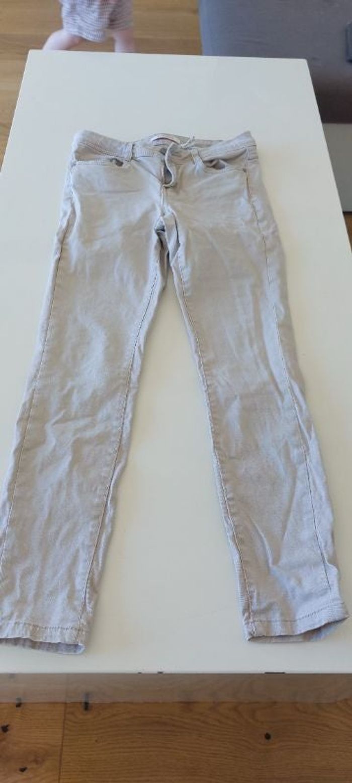 Pantalon beige camaïeu 34 TBE