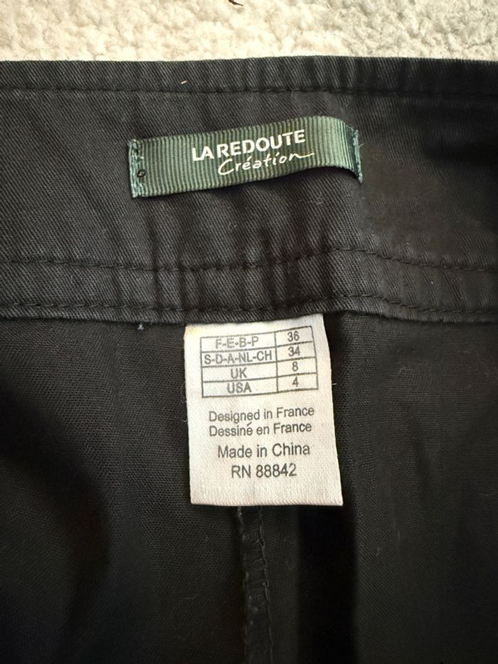 Pantalon à jambes larges La Redoute Taille 36 - photo numéro 4