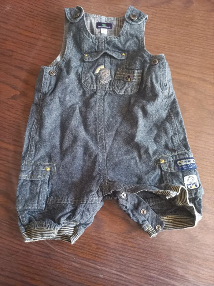 Salopette short sergent major 9mois - photo numéro 4