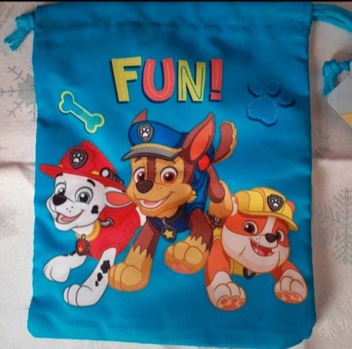 Pat Patrouille: Sac goûter/piscine/range doudou ou autre - photo numéro 3