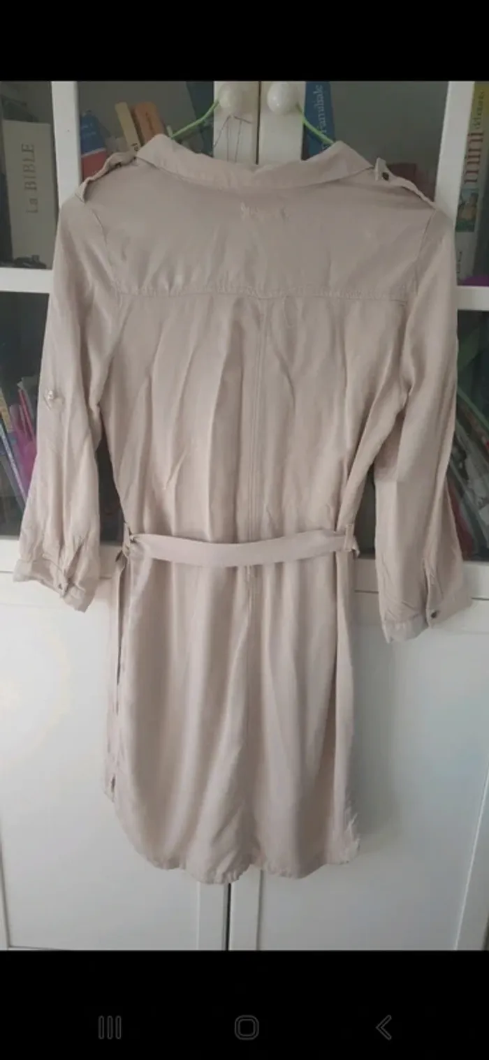 Robe fluide beige Jennyfer - photo numéro 2