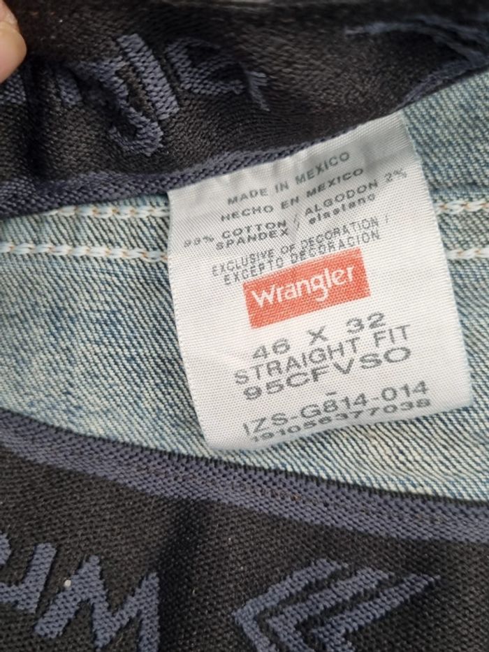 Jeans Wrangler bleu – Taille 46x32 Hommes (mesures en photos) - photo numéro 6