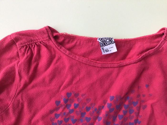 T shirt manches longues fille - photo numéro 2