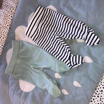 Lot de 2 leggings kiabi 1 mois