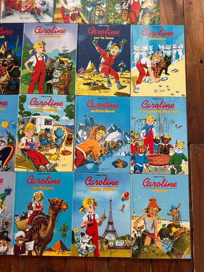 Très bon état - Pierre probst lot de 15 livres Caroline bd album Hachette - photo numéro 2