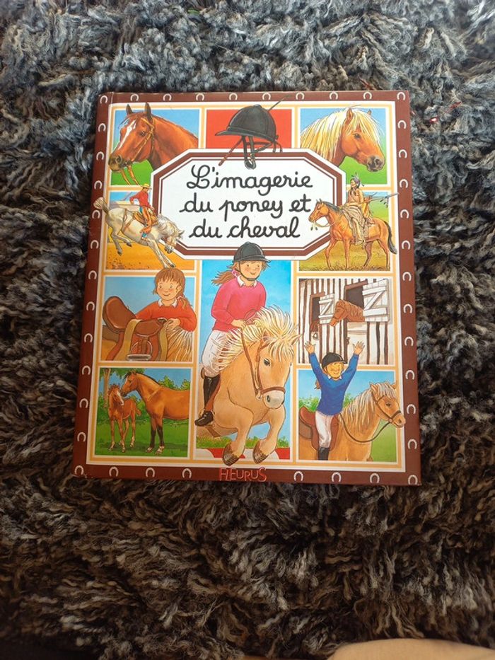 Livre "l'imagerie du poney et du cheval"
