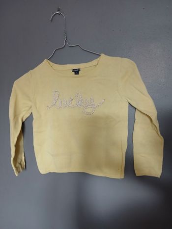 Pull fille taille 6 ans