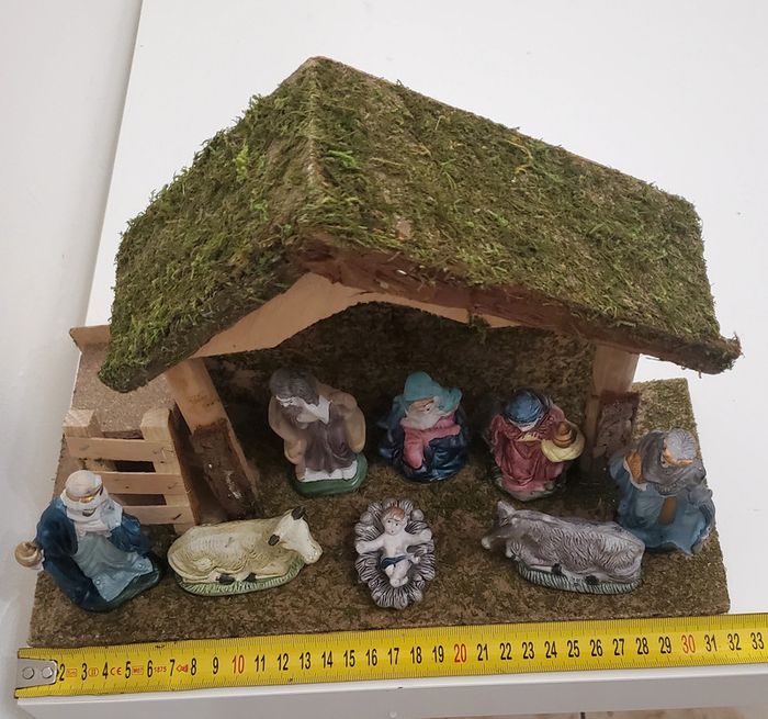 Fééric Lights & Christmas Crèche Lumineuse en boîte très bon état  32x13x20 cm env. JJA - photo numéro 10