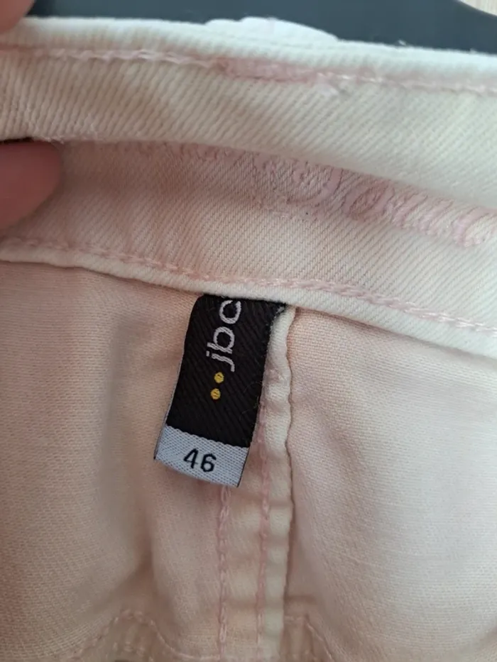 JBC : jean beige rose (46) - photo numéro 5