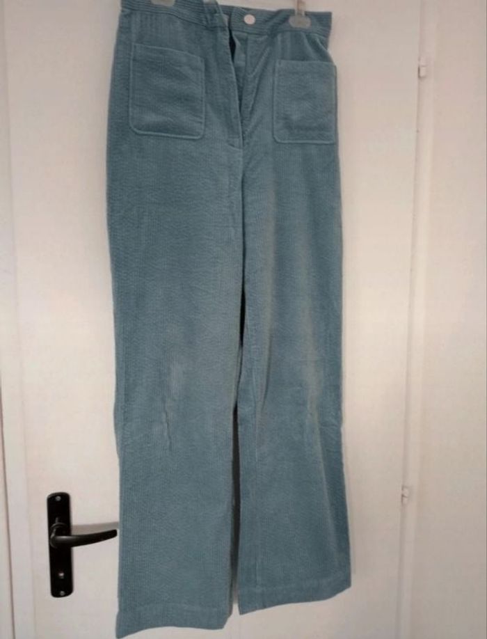 Pantalon large velours Pimkie neuf